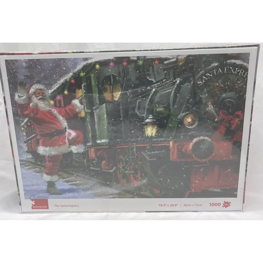 Seesaw 1000 Piece Christmas Jigsaw Puzzle The Santa Express 18.9